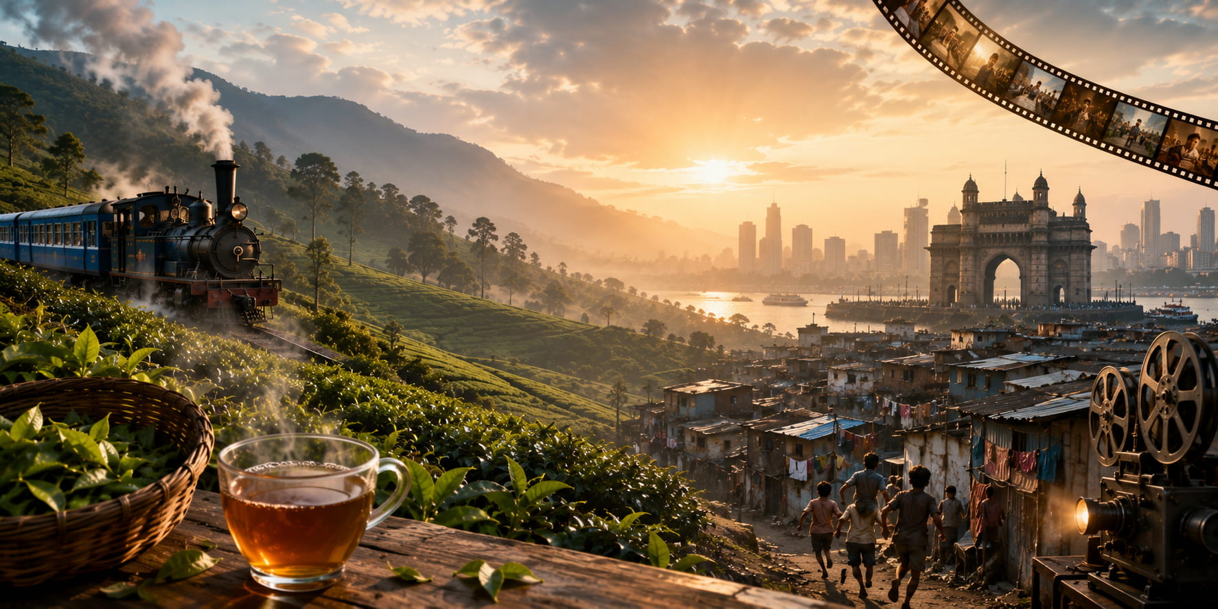 Darjeeling Tea to Slumdog Millionaire: A Cinematic Adventure!